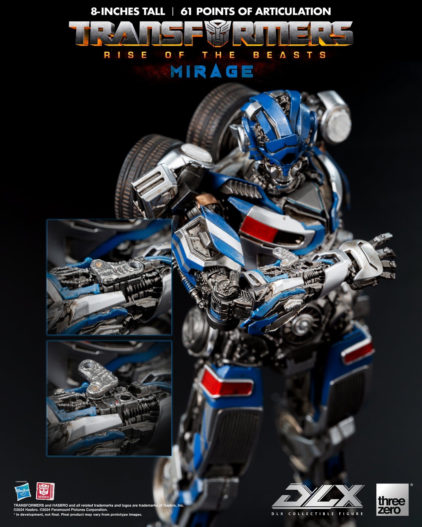 Pre-Order Threezero Transformers: Rise of the Beasts DLX Mirage