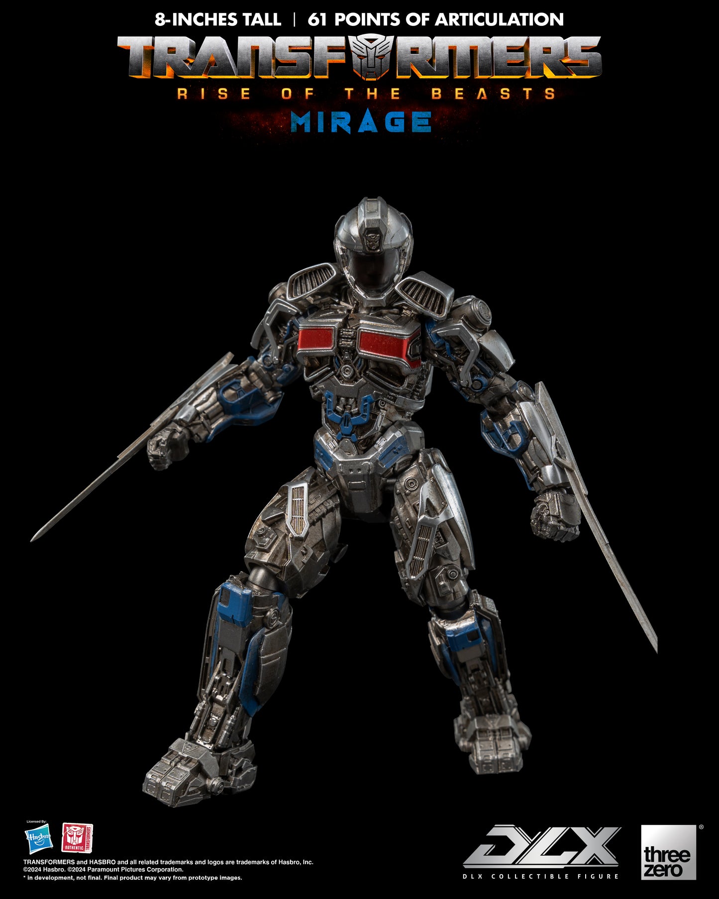 Pre-Order Threezero Transformers: Rise of the Beasts DLX Mirage