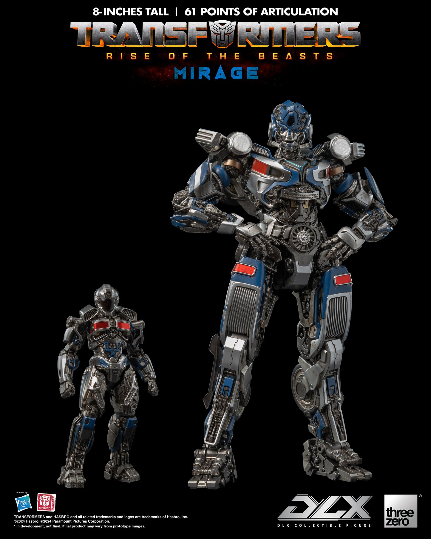 Pre-Order Threezero Transformers: Rise of the Beasts DLX Mirage