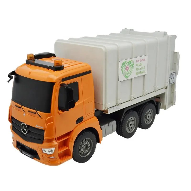 Double E Licensed Mercedes Benz Antos Garbage Truck 1/20 Scale E560-003