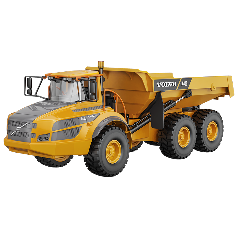 Double E Hobby Licensed Volvo Rc Articulated Alloy Dump Truck 1/20 Scale E591-003