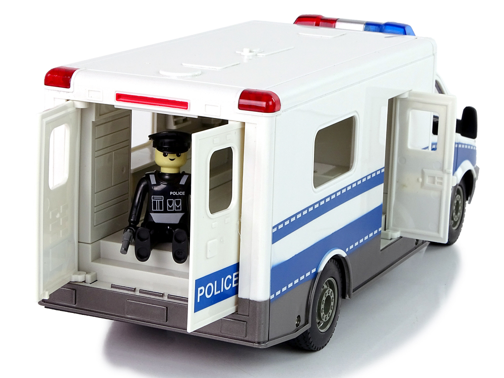 Double E Licensed Mercedes Benz Rc Police Car 1/18 Scale E672-003