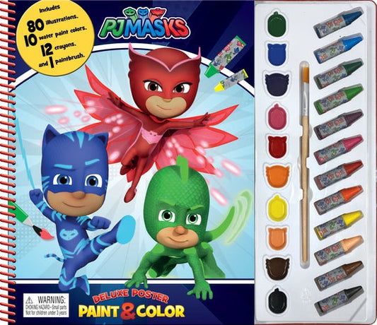 Deluxe Poster Paint & Colour : PJ Masks