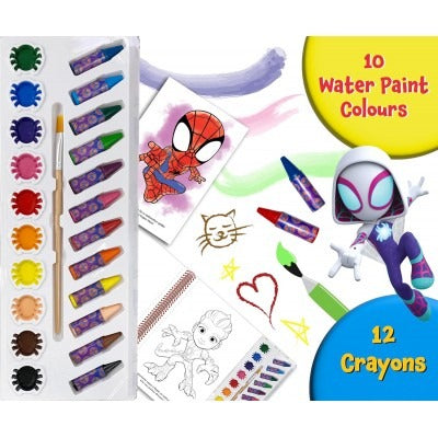 Deluxe Poster Paint & Colour Marvel Spidey and his Amazing Friends