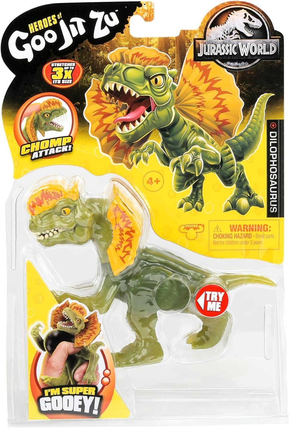 Heroes of Goo Jit Zu - Jurassic World Chomp Attack Dilophosaurus