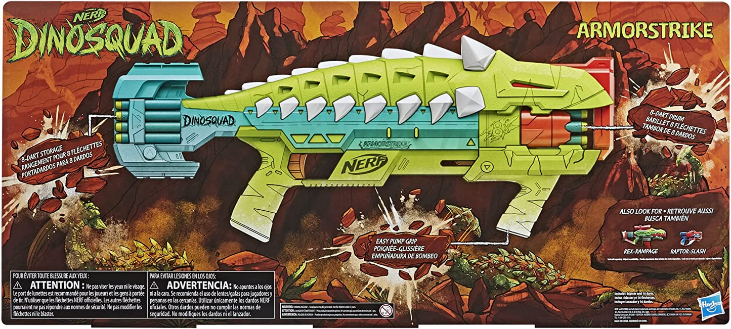 Nerf Dinosquad Armorstrike Dart Blaster Nerf