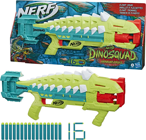 Nerf Dinosquad Armorstrike Dart Blaster Nerf