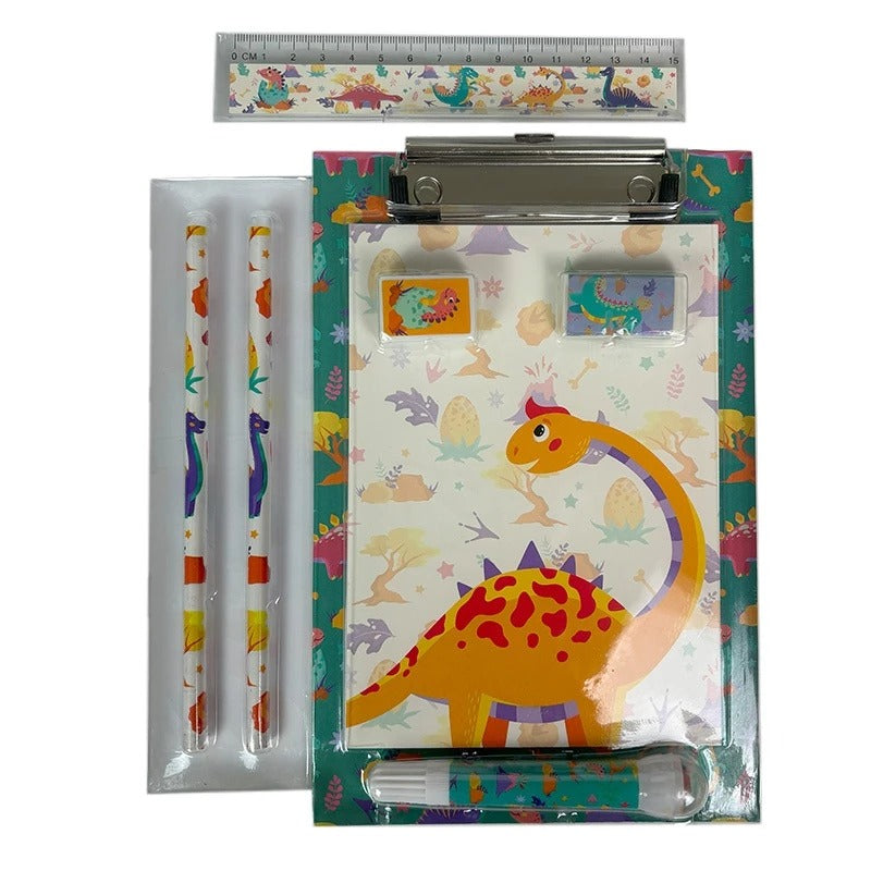 Dinosaur Totebag Stationery Set