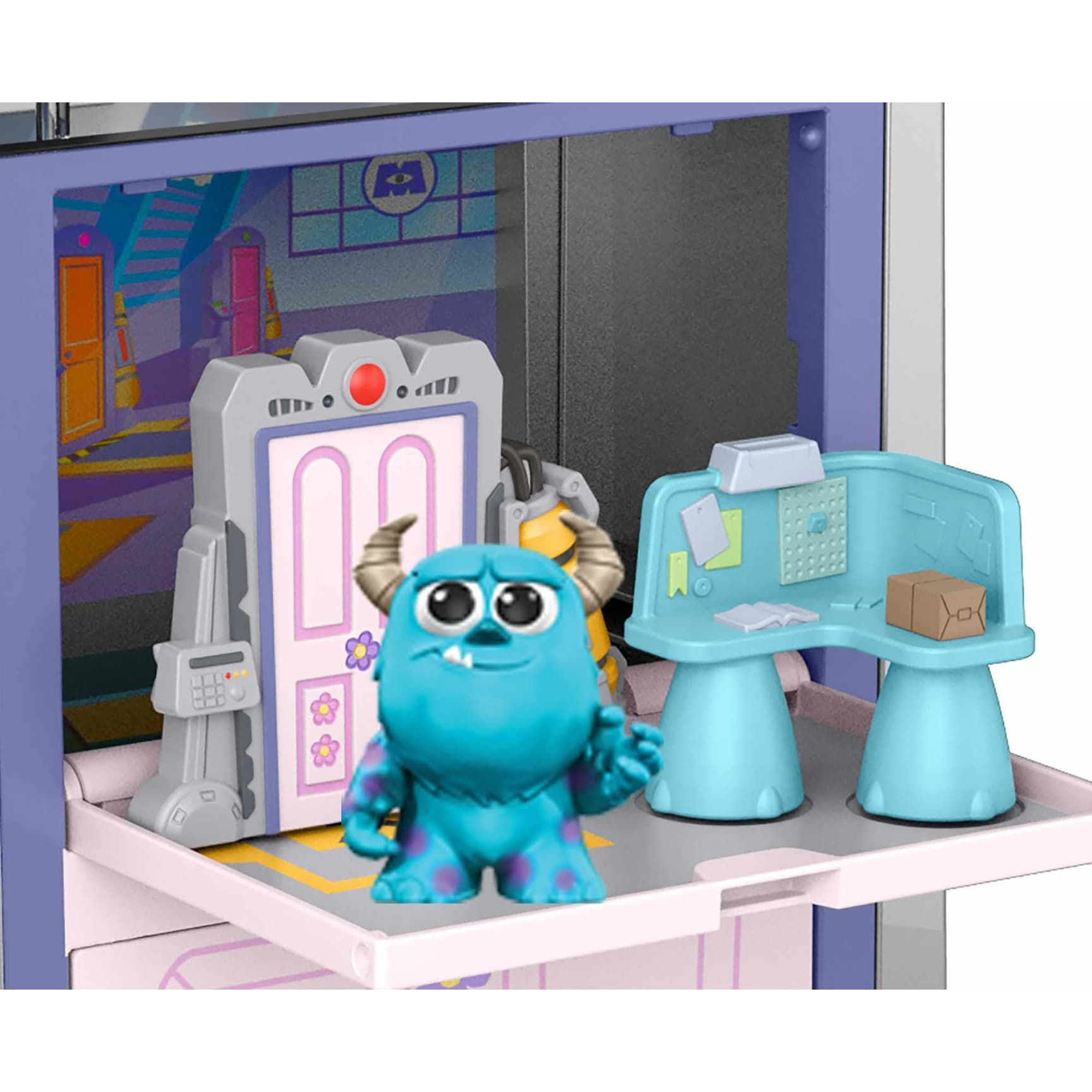 Disney Pixar Minis Stackable Stories Scare Floor Pack Monsters Inc