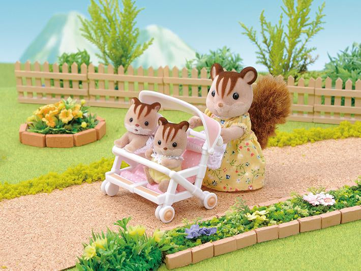 Sylvanian Families Double Pushchair