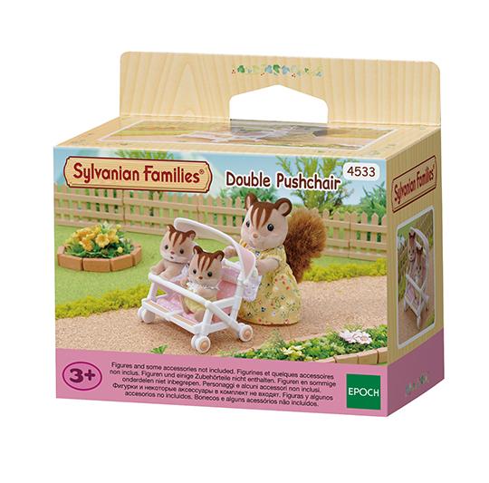 Sylvanian Families Double Pushchair