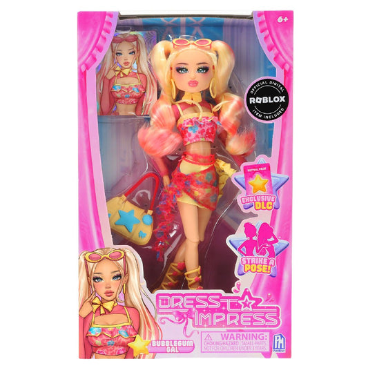 Dress To Impress Fashion Doll Bubblegum Gal