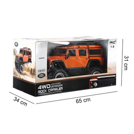 Double E Licensed Land Rover Defender Rock Crawler 1/8 Scale E328-003