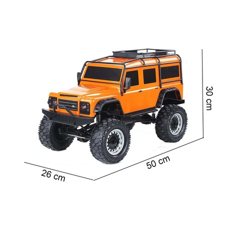 DOUBLE E Licensed Land Rover Defender Rock Crawler 1 8 Scale E328