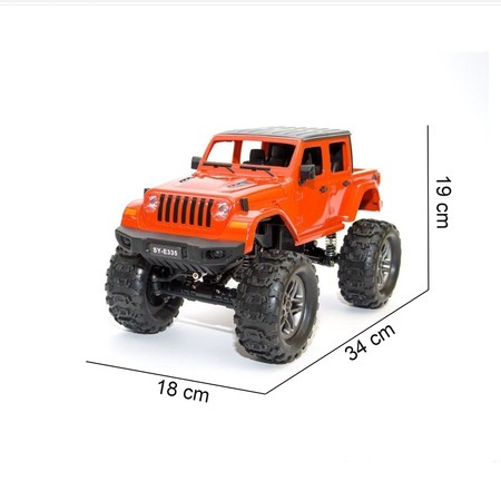 Double E Licensed Jeep Wrangler Pickup Crawler Truck 1/14 Scale E335-003