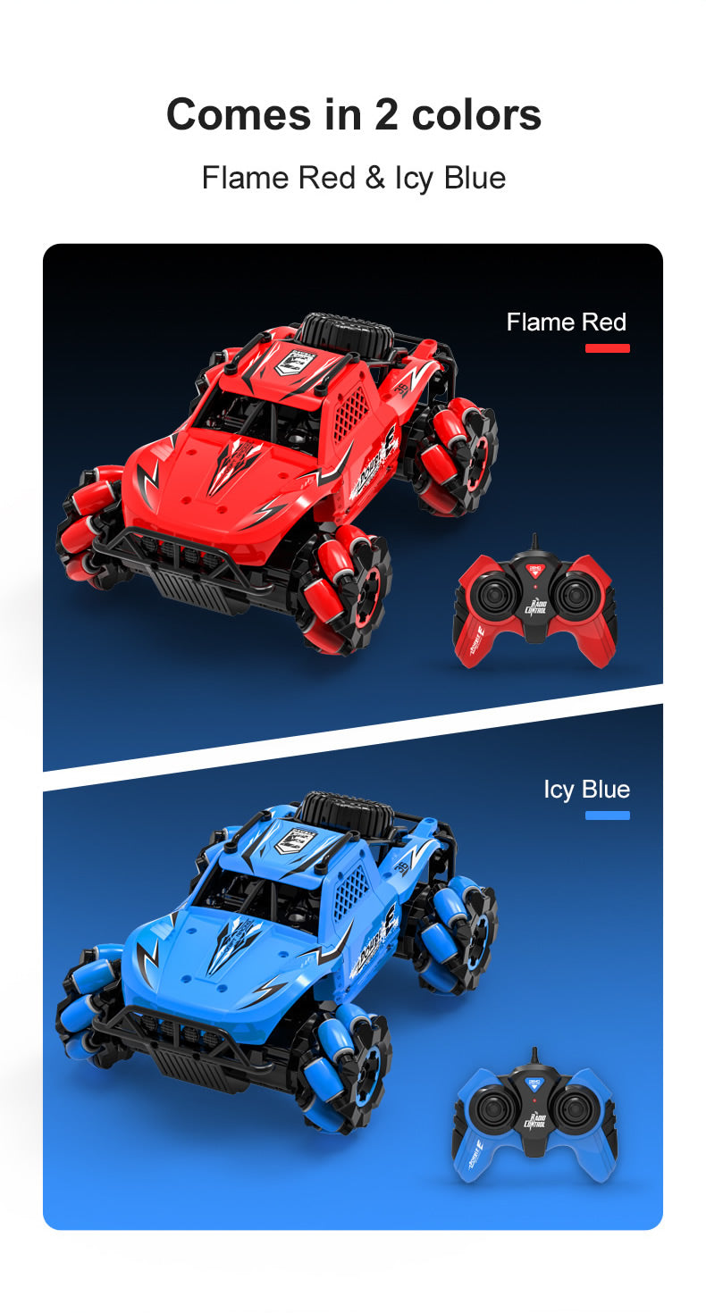 Double E Mecanum Wheels Rc Stunt Drift De-Omnidirectional Buggy 1/18 Scale E346-003