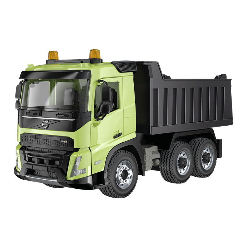 Double E Licensed Volvo Fmx Dump Truck 1/20 Scale E505-003