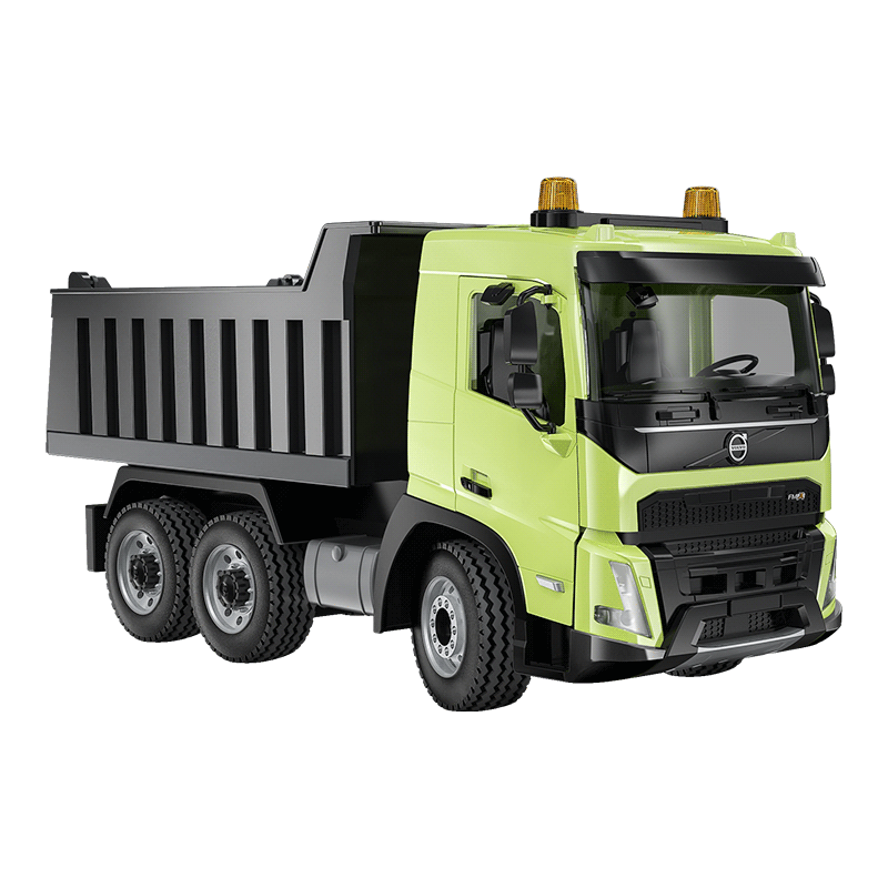 Double E Licensed Volvo Fmx Dump Truck 1/20 Scale E505-003