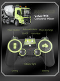 Double E Licensed Volvo Fmx Concrete Mixer 1/20 Scale E508-003