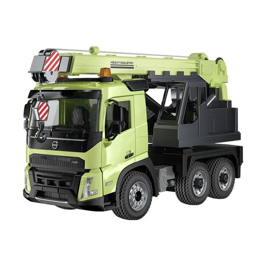 Double E Licensed Volvo Fmx Crane Truck 1/20 Scale E506-003