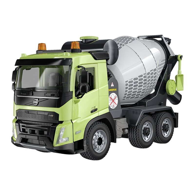 Double E Licensed Volvo Fmx Concrete Mixer 1/20 Scale E508-003