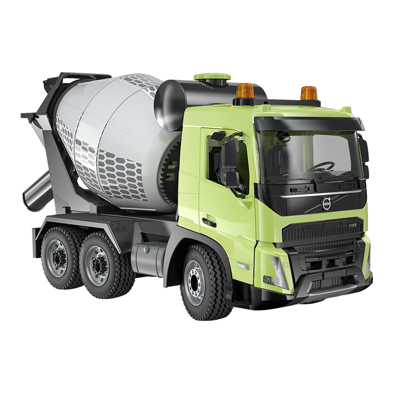 Double E Licensed Volvo Fmx Concrete Mixer 1/20 Scale E508-003