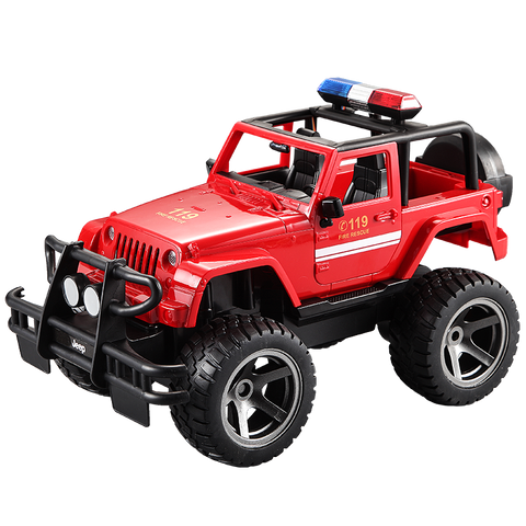 Double E Licensed Jeep Fire Rescue 1/12 Scale E549-003