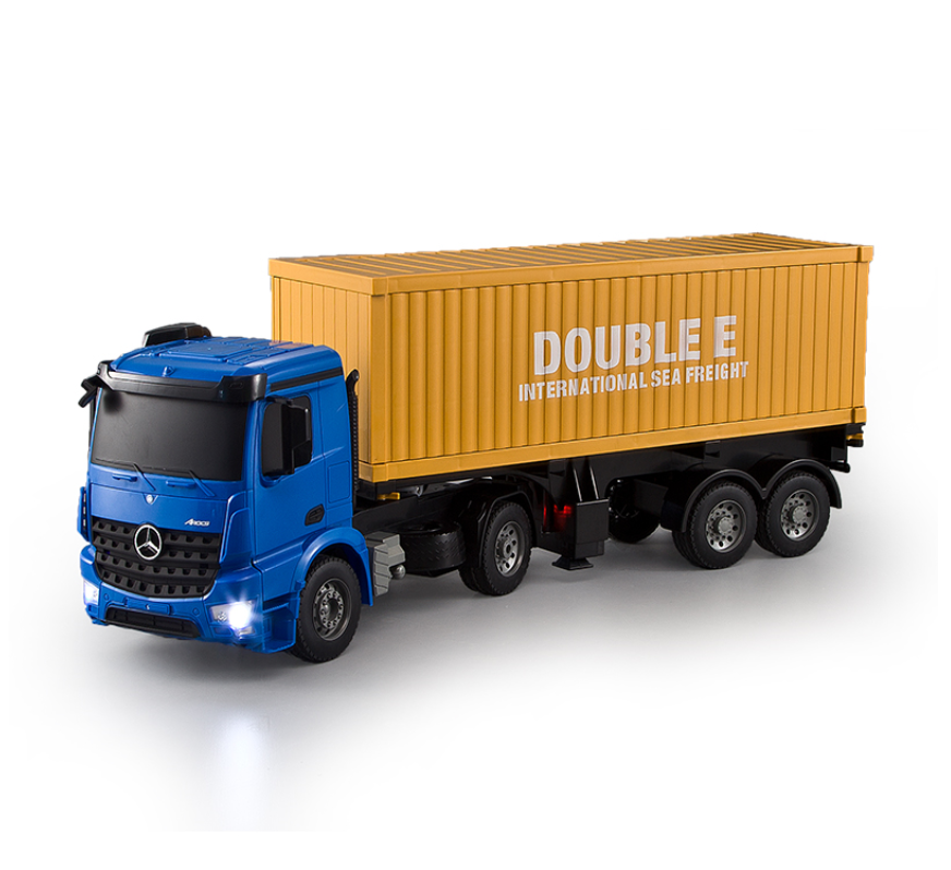 Double E Licensed Mercedes Benz Arocs Container Truck 1/20 Scale E564-003