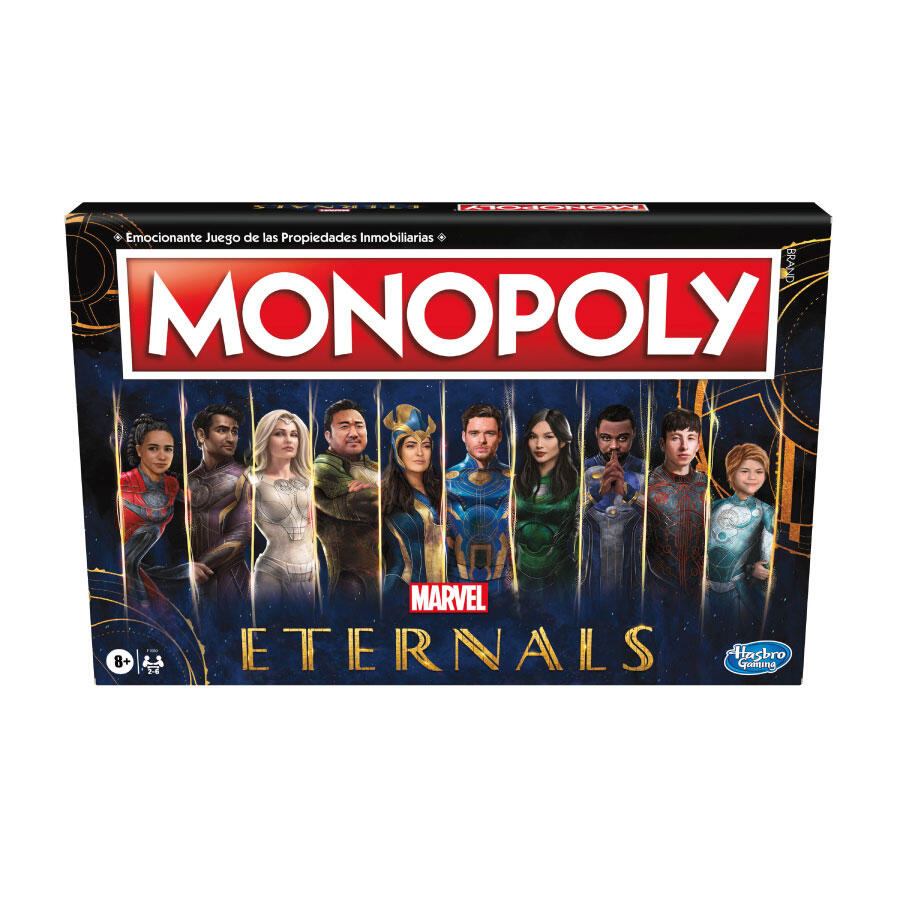 Monopoly Marvel Studios Eternals Edition Board Game Hasbro Gaming