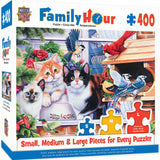 Family Hour Springtime Wonders Large 400 Piece Ezgrip Jigsaw Puzzle By Jenny Newland Masterpieces