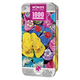 Worlds Smallest Flippity Flops - Flip 1000 Piece Tin Box Jigsaw Puzzle Masterpieces