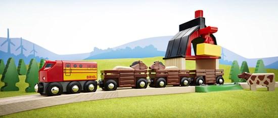 Brio Farm Railway Set Brio