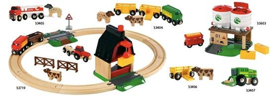 Brio Farm Railway Set Brio