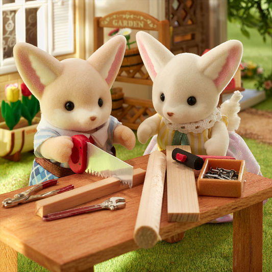 Sylvanian Families Fennec Fox Family