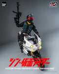 Pre-Order Threezero FigZero 1/6 Cyclone for Phase Variation Batta Augment (SHIN MASKED RIDER)