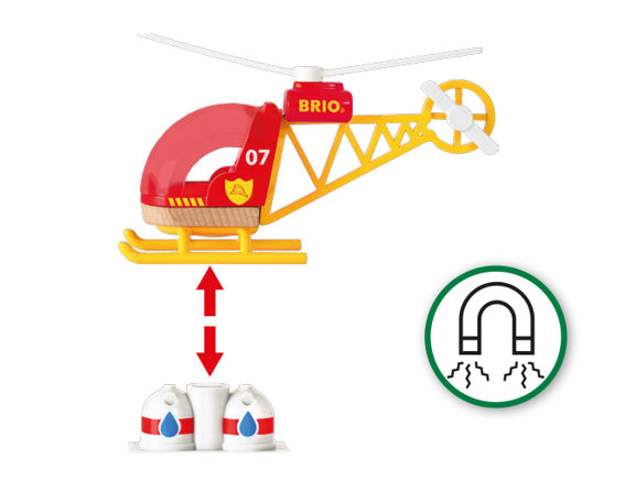 Brio Firefighter Helicopter Brio