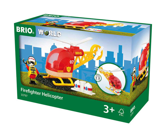 Brio Firefighter Helicopter Brio