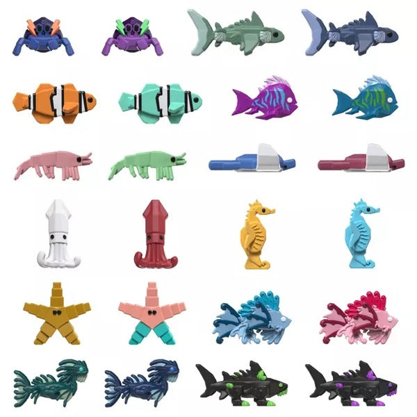 Fisch Micro Figure Pack - Assorted