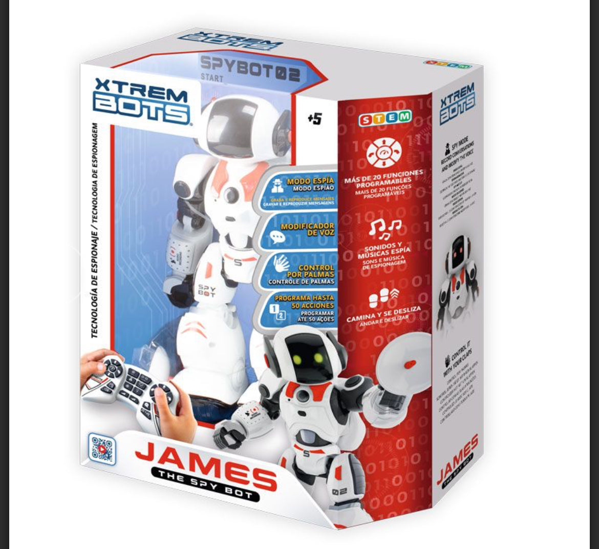 Xtrem Bots – JAMES - The Spy Bot