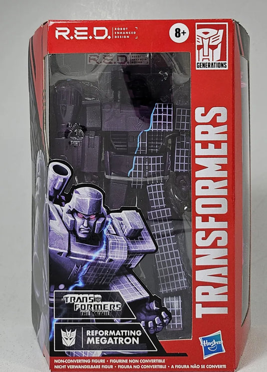 TRANSFORMERS R.E.D. RED G1 REFORMATTING MEGATRON NON-CONVERTING ROBOT