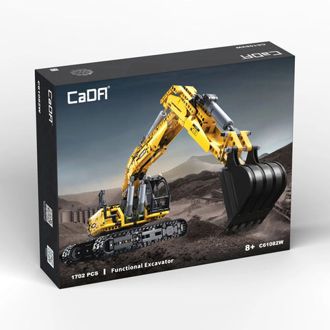 CaDA Fully Functional Excavator C61082W