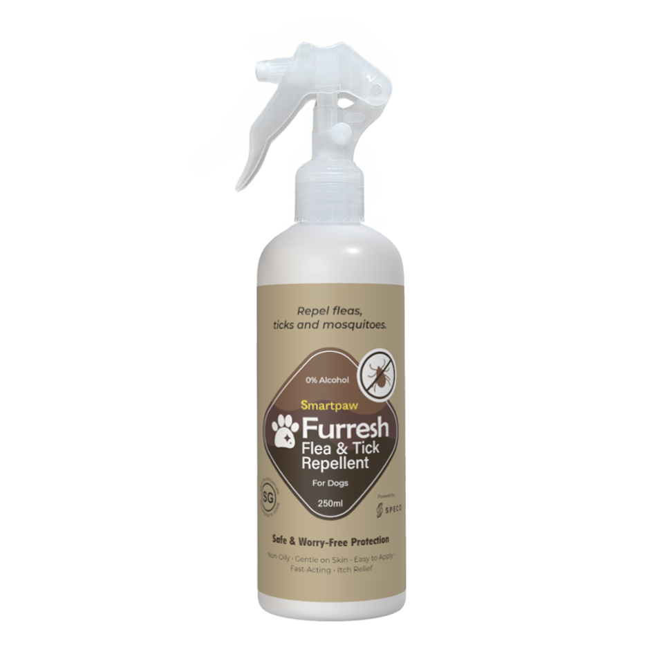 FURRESH Flea & Tick Repellent Spray for Dogs | Dog Flea & Tick Prevention