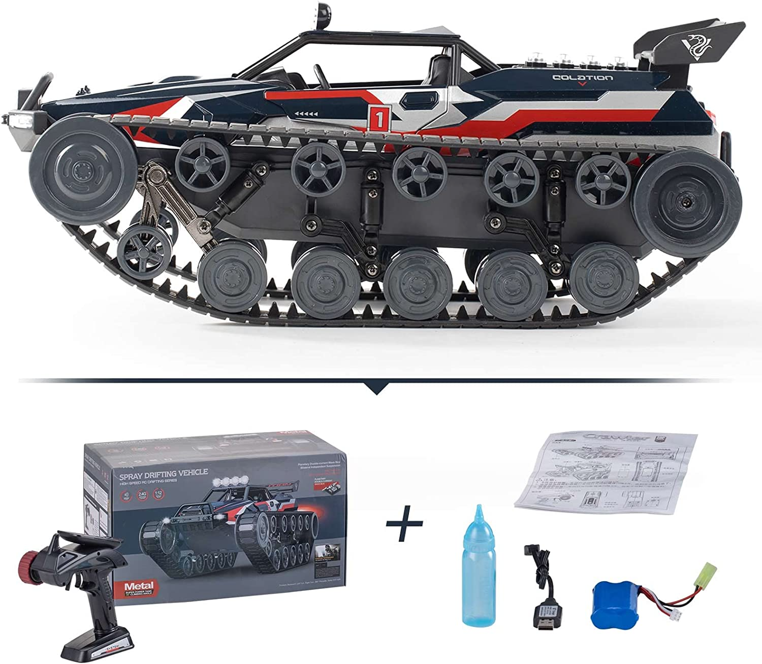 Jjrc G2063 1:12 Rc Drift Battle Tank