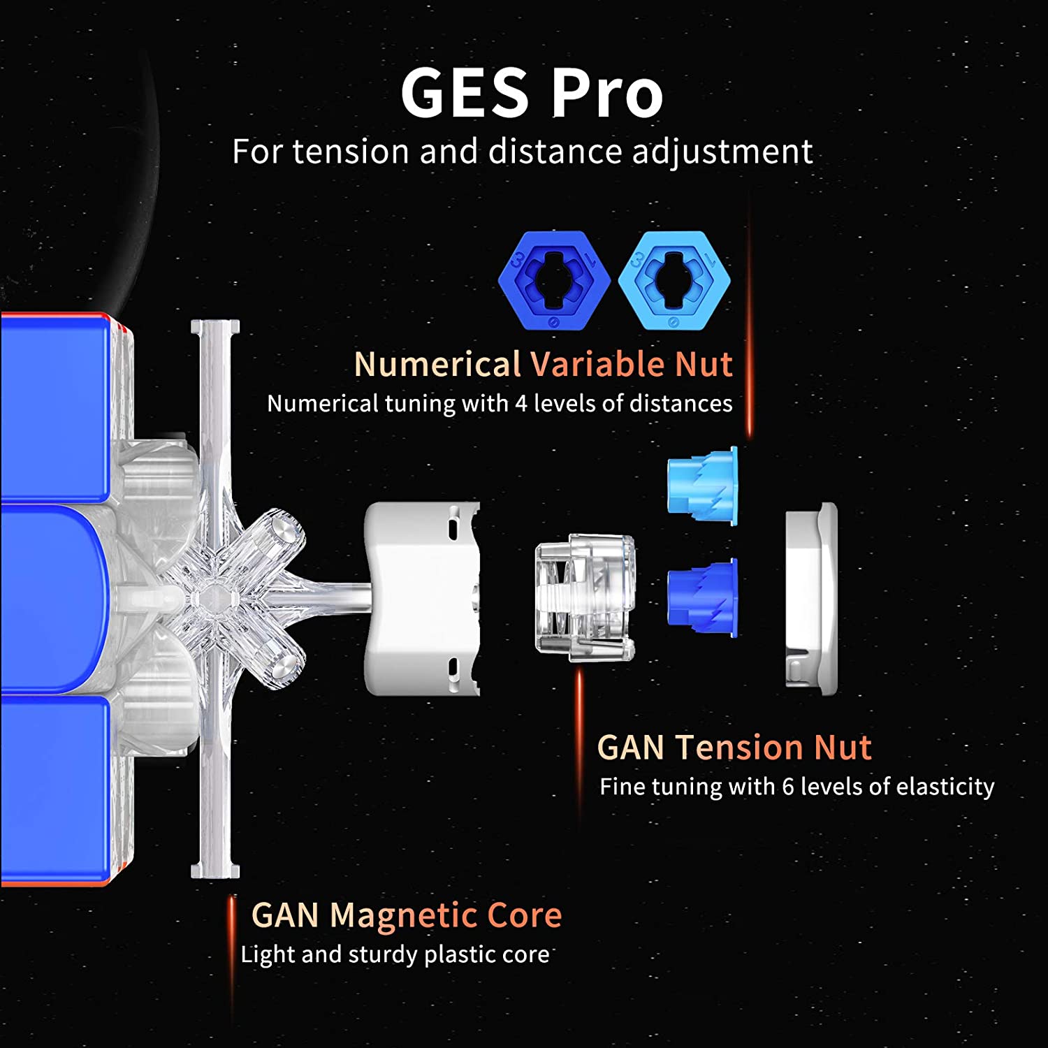 Gan 11 M Pro Speed Cube