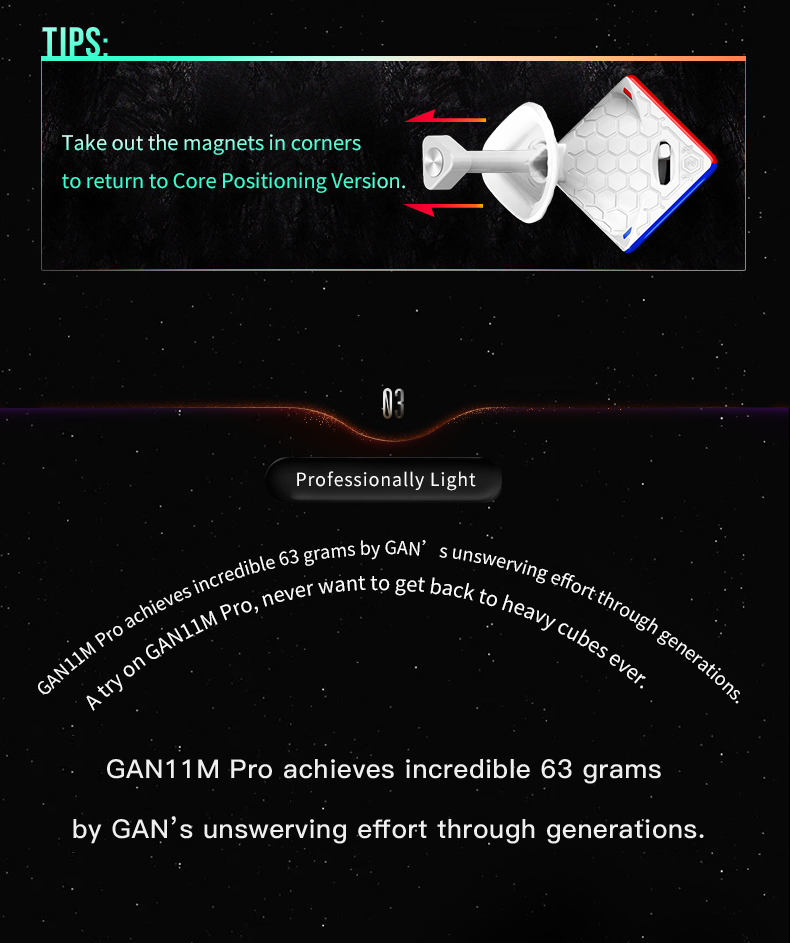 GAN 11 M Pro Speed Cube