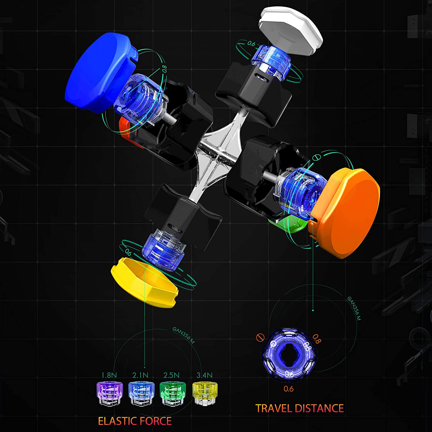 Gan 356 M Speed Cube