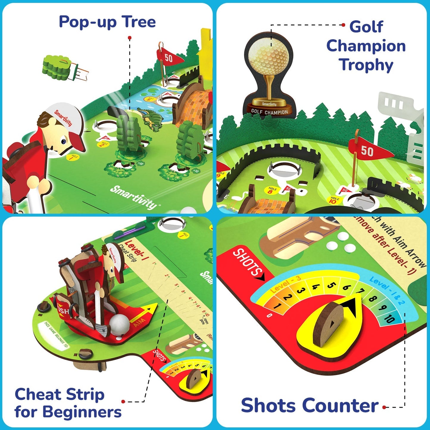 Smartivity Mini Golf DIY STEM Construction Toy