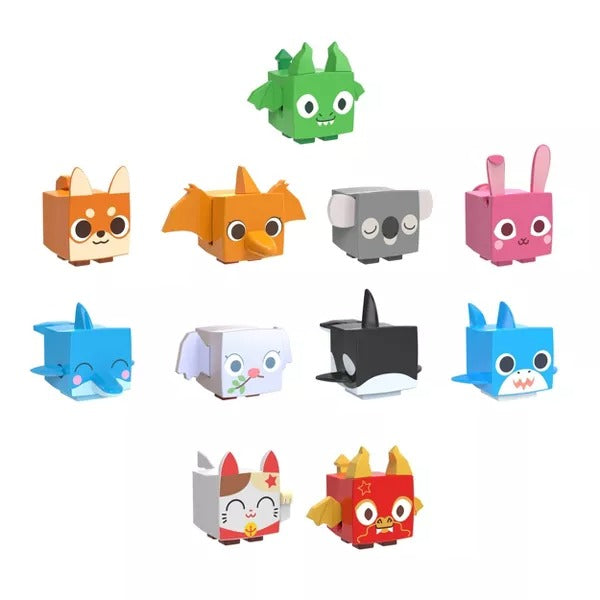 Pet Simulator Fidget Pets Mini Figure Set - 4pk