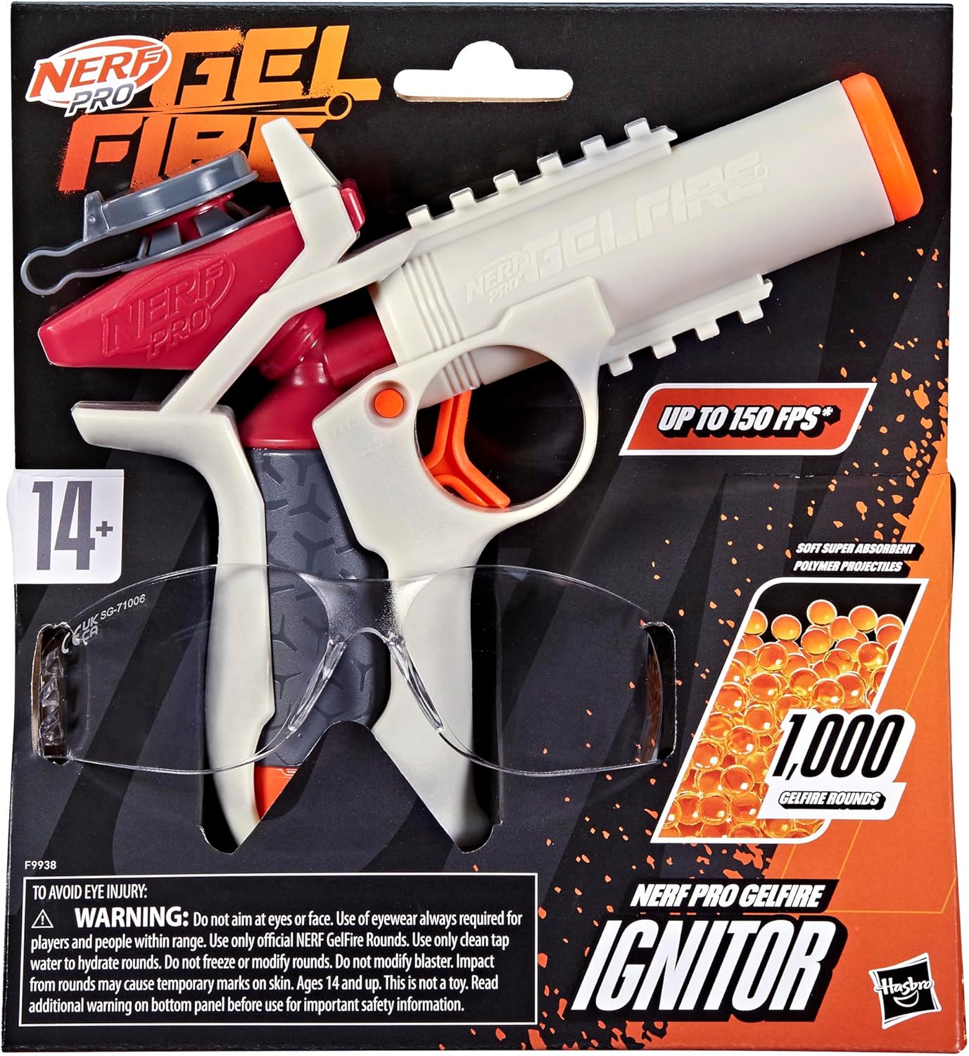 NERF Pro ゲルファイア ミシック フルオート ブラスター