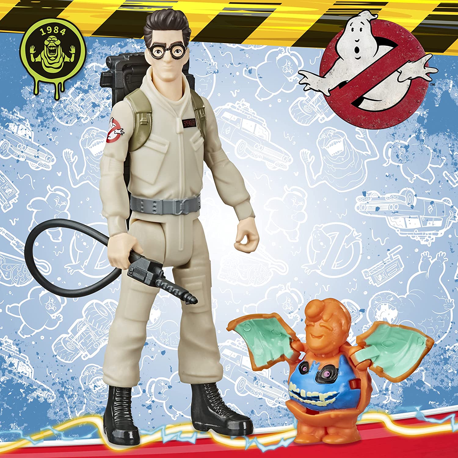 Ghostbusters Fright Features Egon Spengler Figure